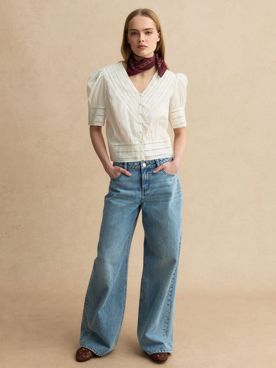 White pure cotton shirt_2