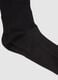 Black pure cotton socks bipack set_1
