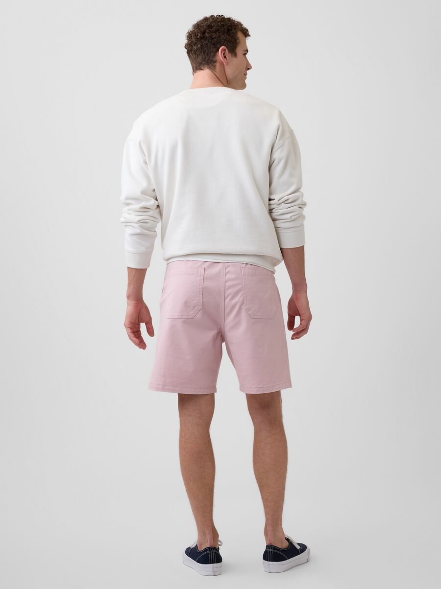 Stretch cotton shorts_2