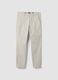 White slim-fit stretch cotton chino trousers_4