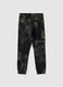 Boys' multicolour pure cotton TieDye regular fit trousers_4