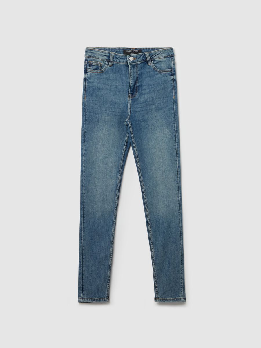Cropped skinny-fit jeans_4