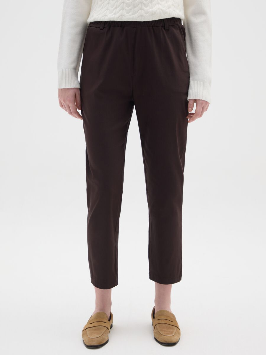 Green Regular Fit Trousers_1