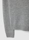 Grey wool-cashmere blend sweater in regular fit_5