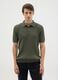 Pure Cotton Green Regular Fit Polo_1