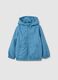 Regular Fit Kid's Jacket in Blue Fabric_0