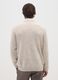Beige Sweater in Acrylic and Wool Blend_2