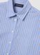 Camicia a righe multicolor in puro cotone regular fit_5