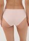 High-waisted pink briefs in stretch organic cotton_2