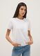 White pure cotton regular-fit T-shirt with embroidered chest pocket_1