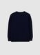 Children's Blue Pure Wool Sweater Regular Fit_4