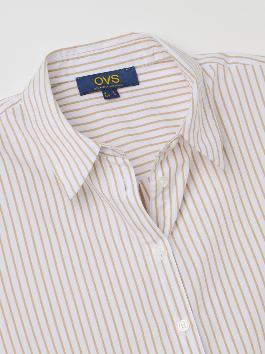 Striped cotton shirt_5