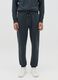 Fleece joggers with drawstring_1