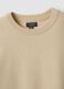 Maglia beige in puro cotone a maniche lunghe regular fit per ragazzo_2