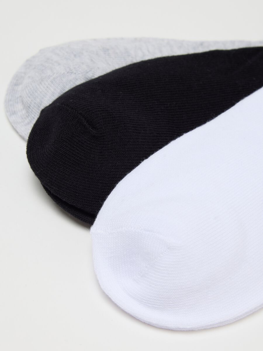 Multicolour Cotton Blend Socks Set_2