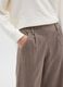 Brown regular fit trousers_3