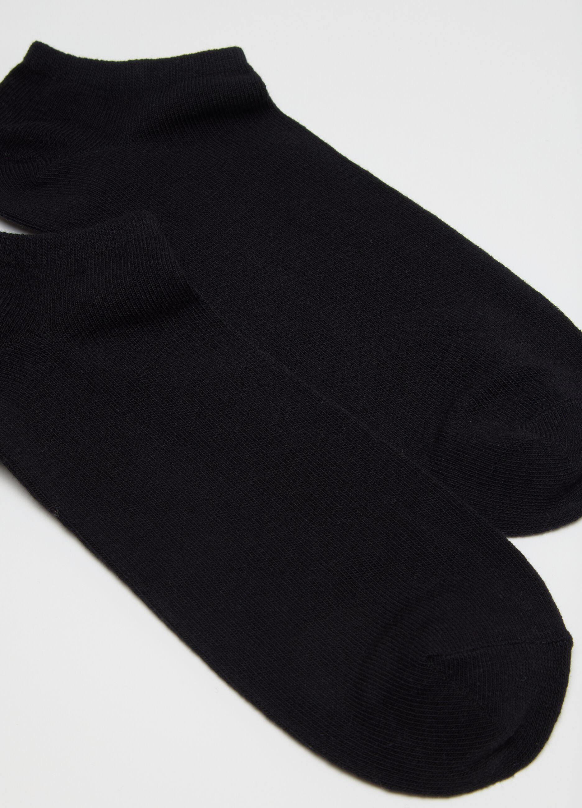 Men's Black Cotton Blend Sock Multipack