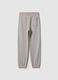 Boys' grey pure cotton joggers regular fit_1