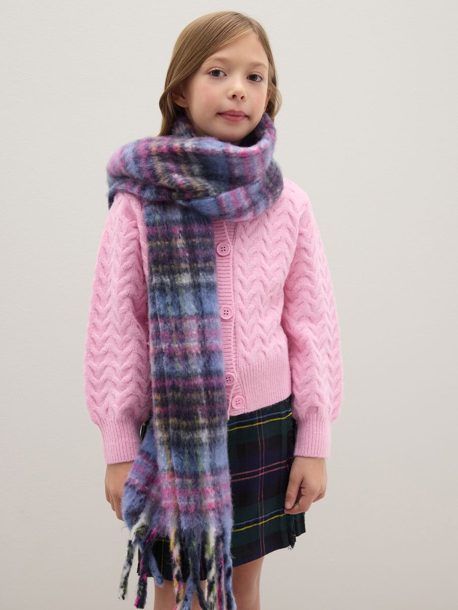 Multicolour scarf for girls_0