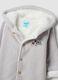 Tutina grigia con cappuccio in cotone organico elasticizzato con stampa Mickey_2