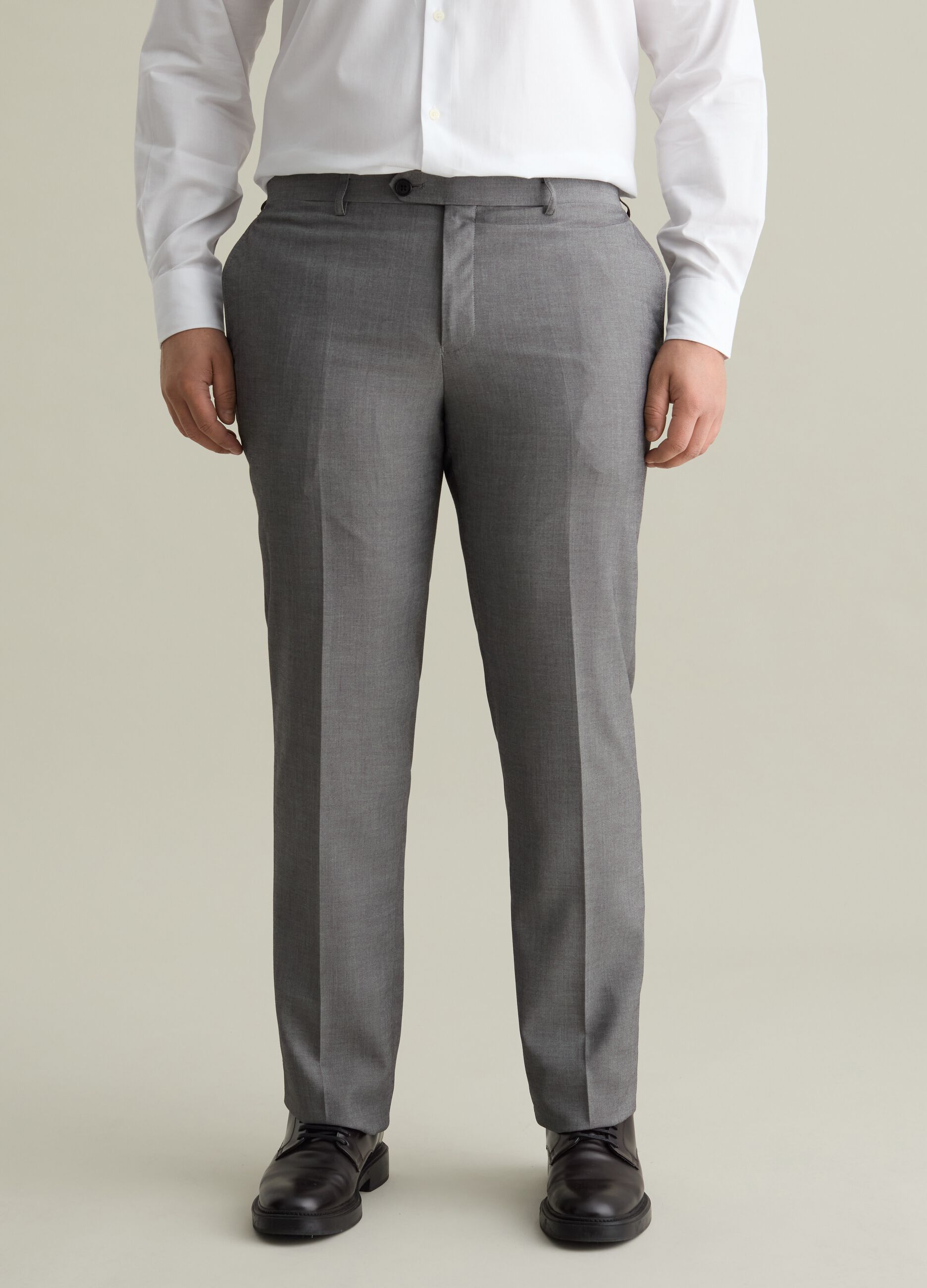 Pantalone regular fit in misto viscosa Plus Size