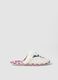 Pantofole rosa a quadri a tema Mickey & Friends_0