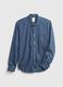 Denim shirt with pocket_4