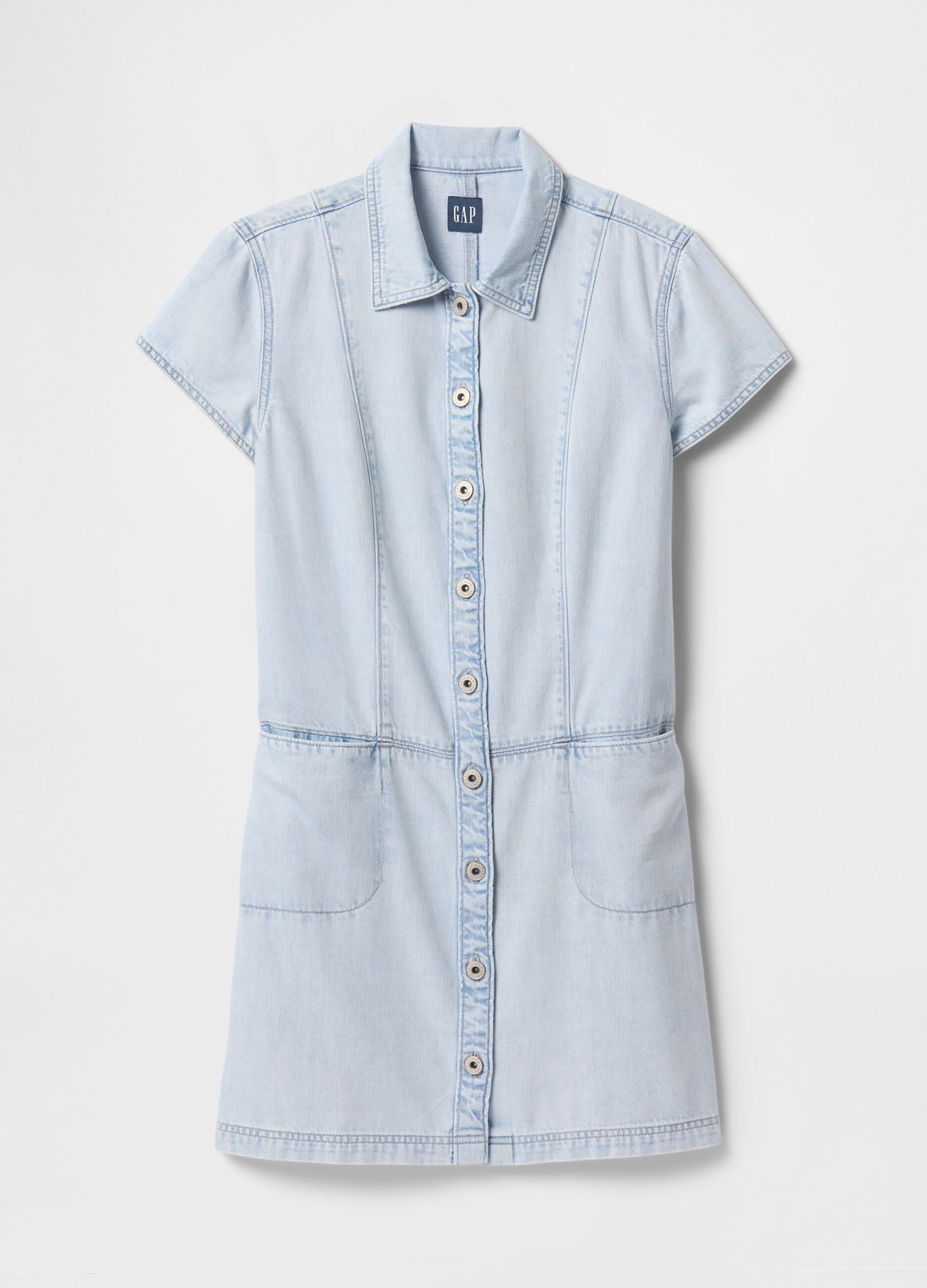 Gap light blue denim dress
