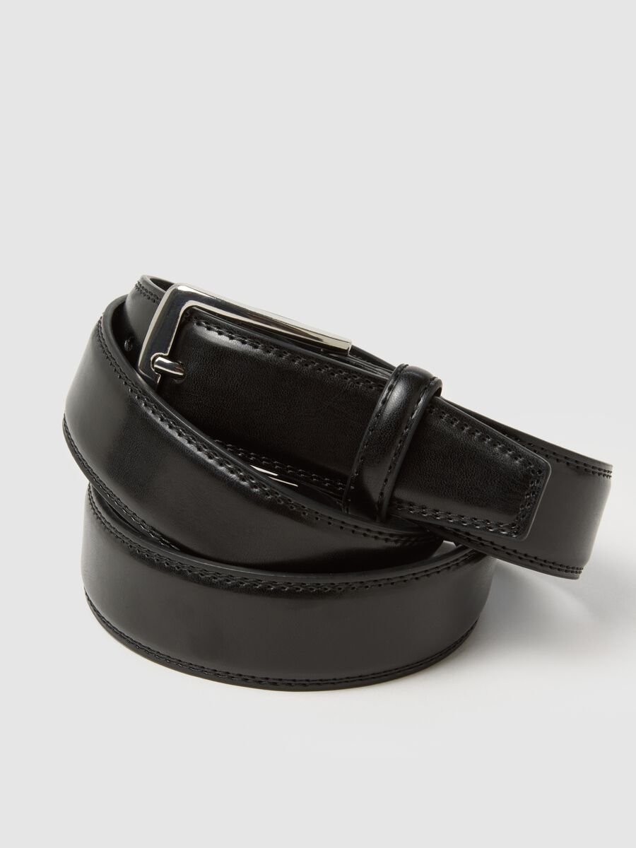 Cintura in vera pelle nera_2