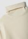 Maglia bianca a dolcevita regular fit in jersey knit_1