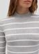 Flat ribbed top with striped pattern_3