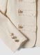Giacca beige in misto cotone e viscosa_5