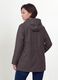 Purple rain jacket with hood, zip and popper fastening, regular fit_3