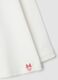 White stretch organic cotton T-shirt with Minnie embroidery_2