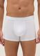 Pack of three white stretch cotton boxers regular fit_1