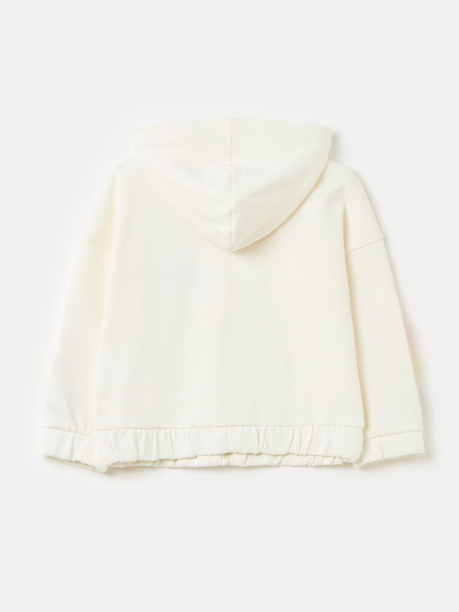 Full-zip sweatshirt with hood and embroidery_1
