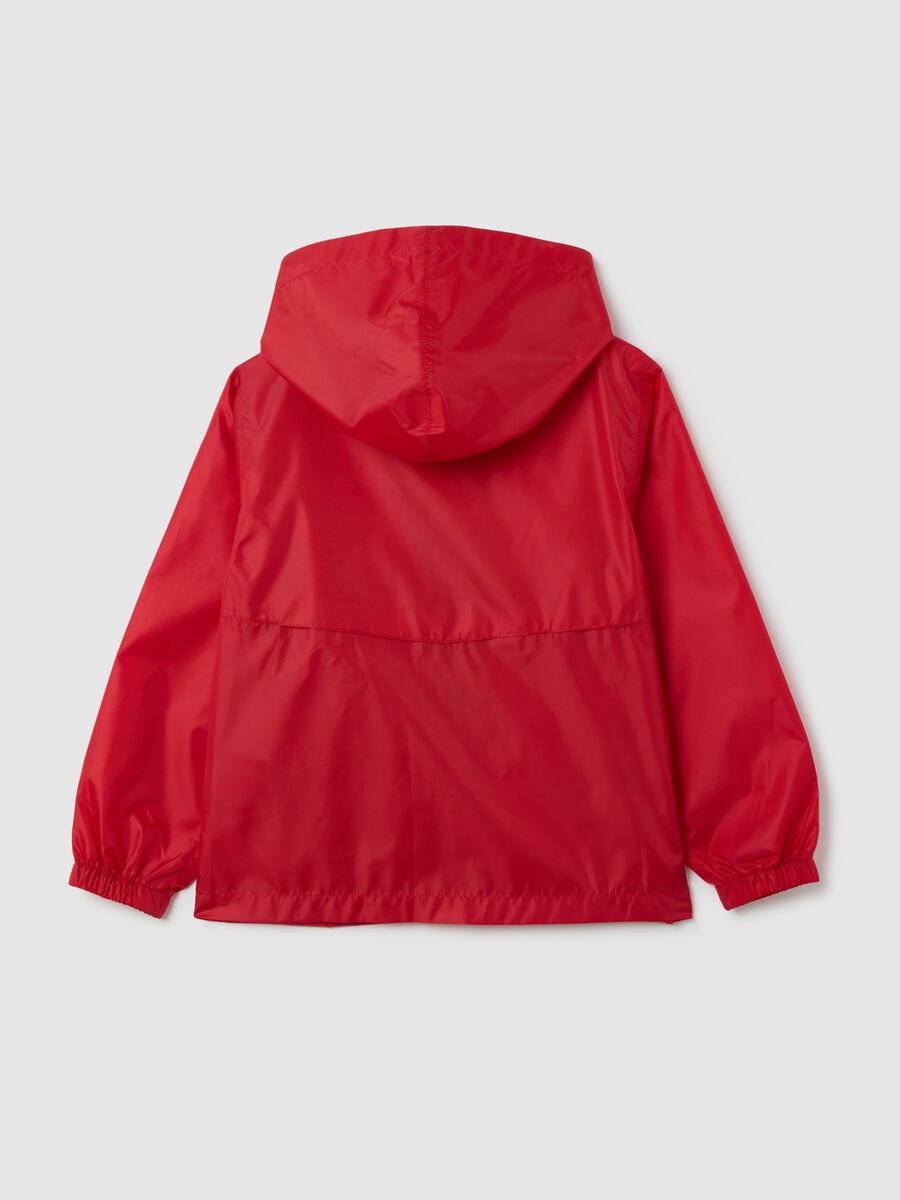 Giacca da ragazzo in rosso regular fit_1
