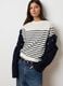 Pure Wool Striped Sweater Regular Fit_0