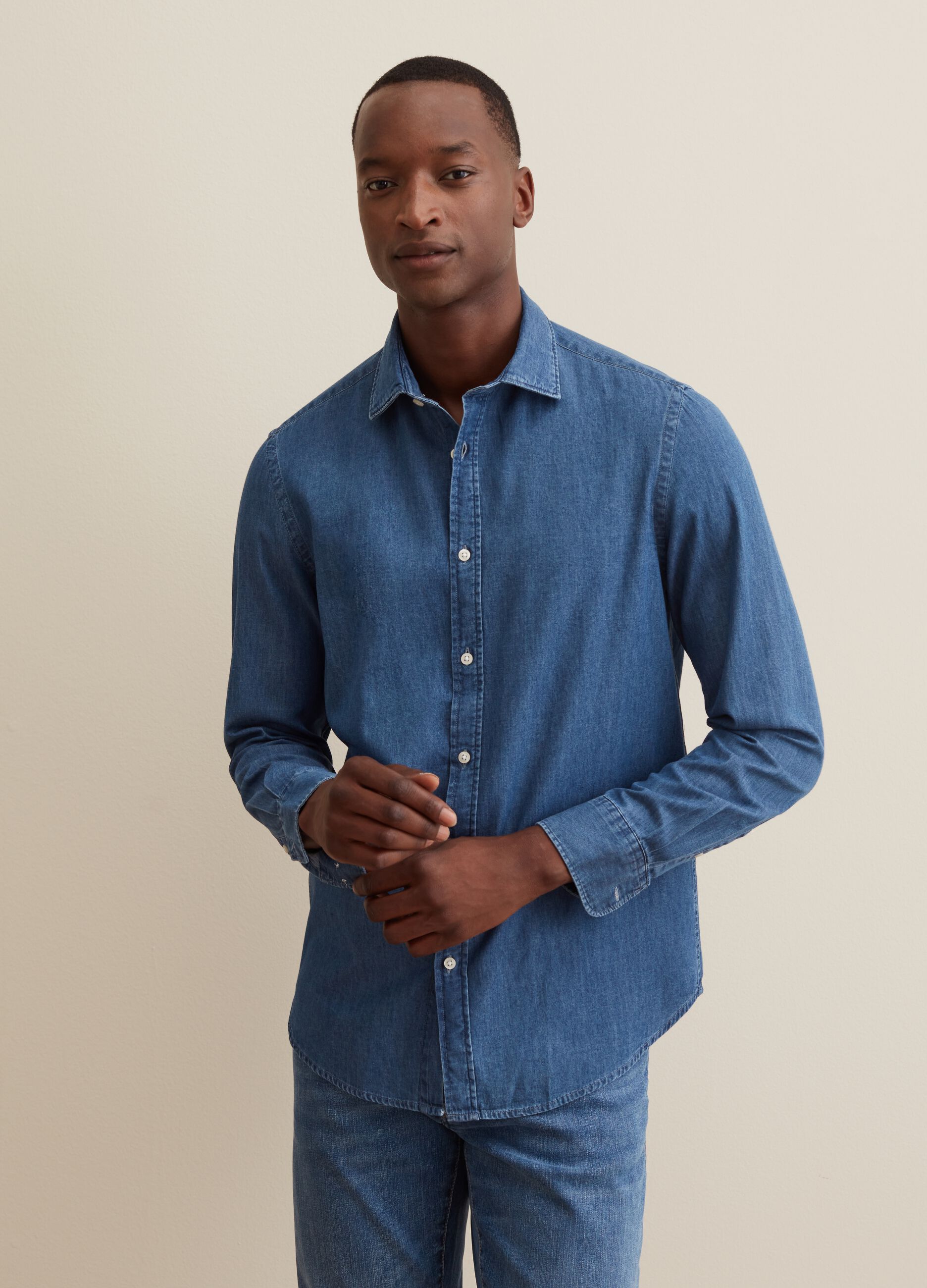 Camicia in denim_1