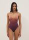 Pink gradient stretch swimsuit_1