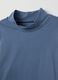 Children's sweater in blue stretch cotton blend regular fit_2