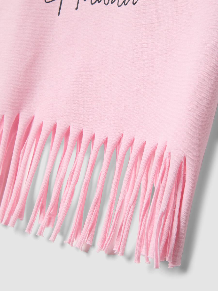 Set in puro cotone multicolor da bambina regular fit con Stitch_3