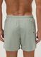 Green swim shorts with elasticated waistband and drawstring_2