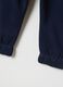 Boys' regular fit blue pure cotton jogger trousers_3