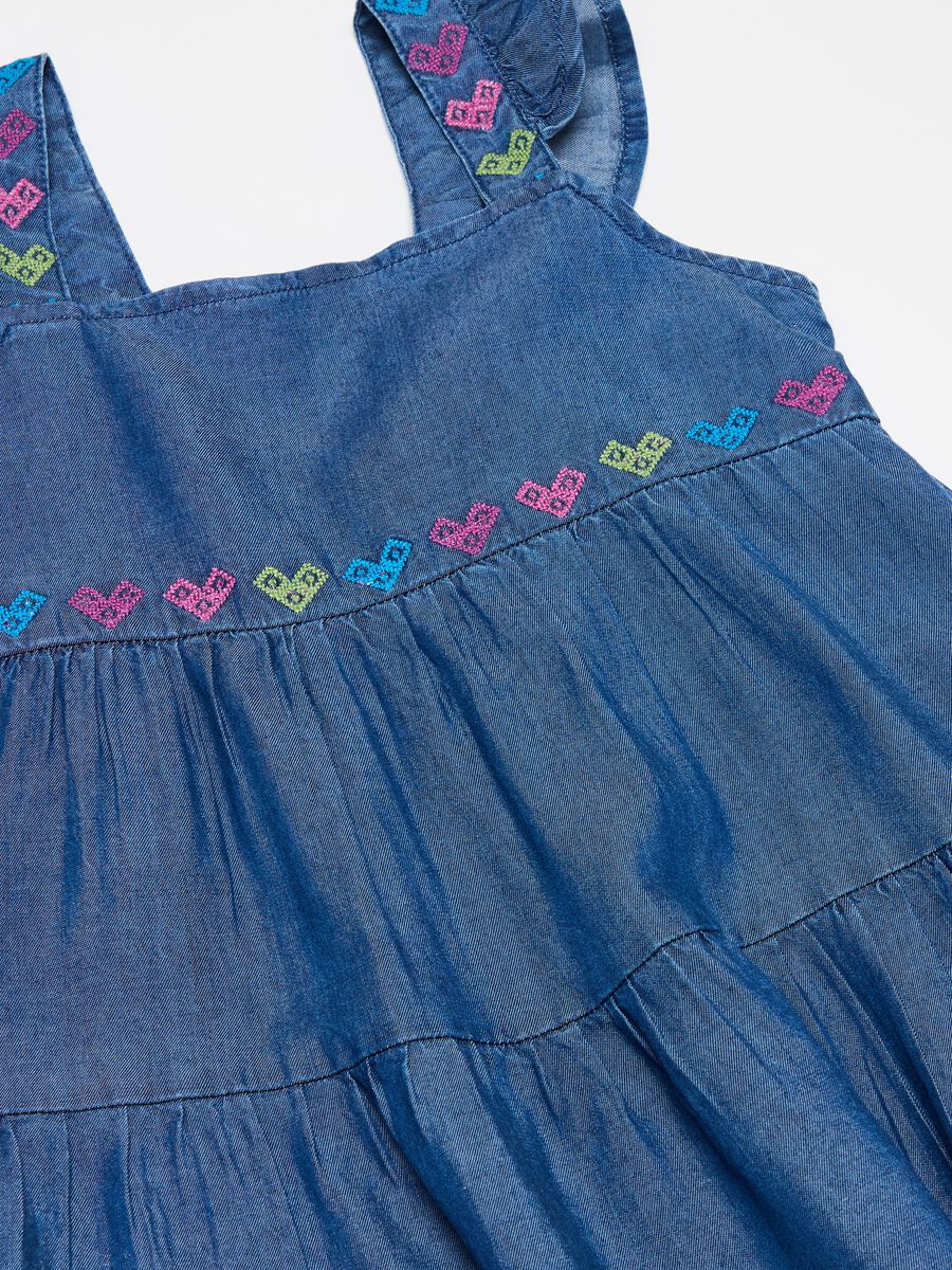 Lyocell dress with hearts embroidery_2