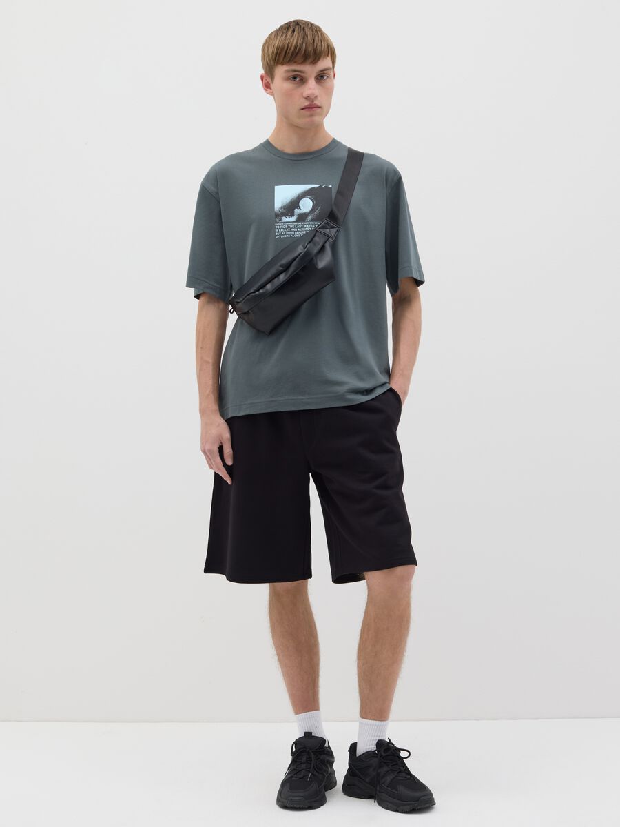 Green Short Sleeve T-shirt B.Angel_1