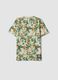 Multicolour pure cotton short-sleeve T-shirt_4