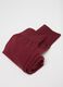 Twin pack of long burgundy cotton stretch socks_2