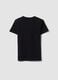Black short-sleeve organic cotton T-shirt_1