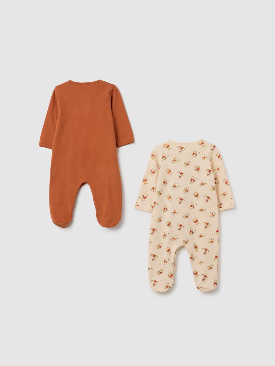 Bipack of newborn bodysuits in pure multicolour cotton_1